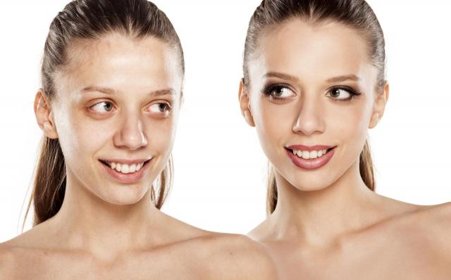 makijaż przed i po, zdjęcia przed i po, makijaż, metamorfoza 
