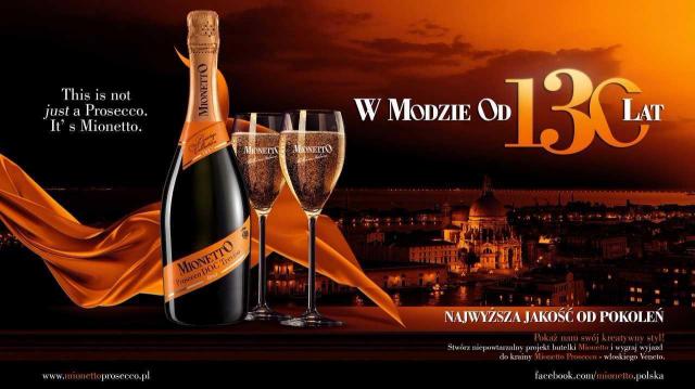 Mionetto Prosecco – W modzie od 130 lat