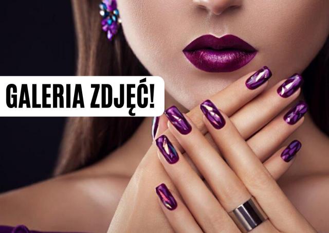 Niesamowite paznokcie z efektem tłuczonego szkła - 2020