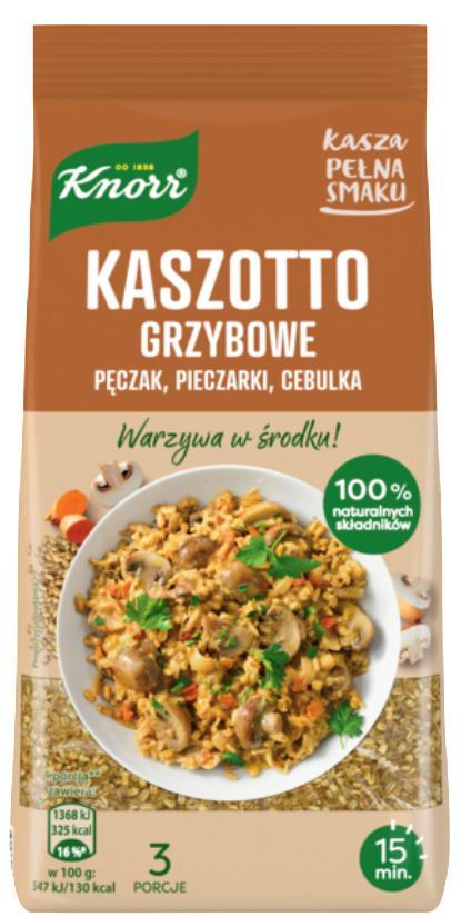 NOWOŚĆ! Kasza pełna smaku Knorr - zakosztuj kasz w najlepszym wydaniu