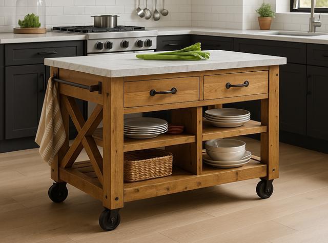 Mobilne wyspy kuchenne