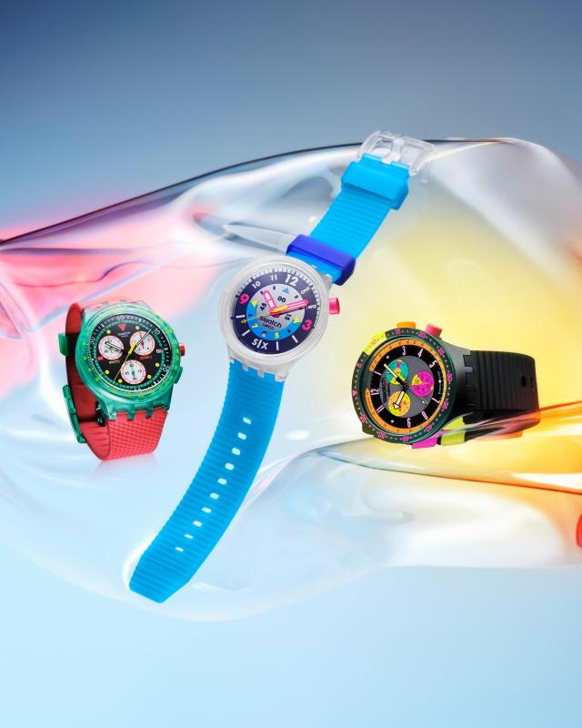 Swatch Neon – zegarki, które przywracają blask lat 80. i 90.