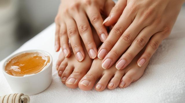 Miodowy manicure i pedicure – regeneracja dłoni i stóp